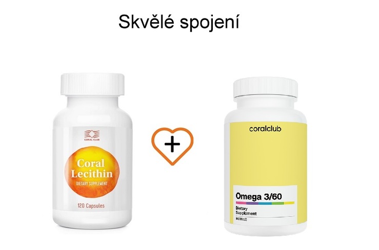 spojení omega 3 lecitin