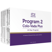 detail Program 2 Colo-Vada Plus očista střeva a těla od toxinů a parazitů.