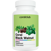 detail Coral Balck Walnut (100 tablet) Listový černého ořechu AKCE 3+1