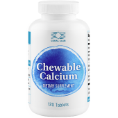 detail Žvýkací calcium Chewable s vitamínem C a D i pro děti (120 tablet)