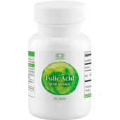 detail Folic Acid 100tbl. vitamín B9 kyselina listová